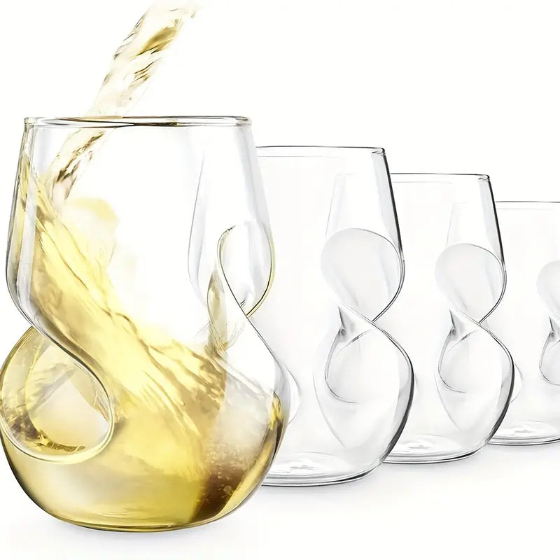 Versatile Japanese-Inspired Glass Cup for Cocktails