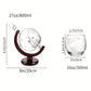 1 Set, Whiskey Decanter Globe Set, With 2 Whiskey Glasses, Globe Shape Wine Container