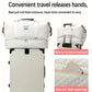 Chic Diamond Quilted Travel Bag Set with Shoe Compartment