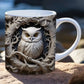 3D Owl Ceramic Coffee Mark Cup, Tea Cup