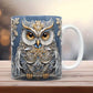 3D Owl Ceramic Coffee Mark Cup, Tea Cup