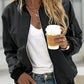 Women's Fashion Baseball Collar Zip-Up Jacket