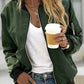 Women's Fashion Baseball Collar Zip-Up Jacket