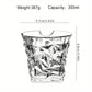 Luxury Old Fashioned Whiskey Glass with Built-In Cigar Holder