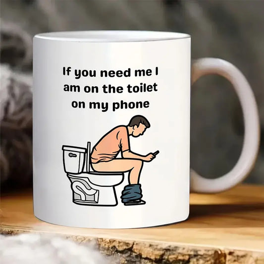 1pc, Funny Toilet Mug