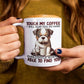 Charming Dog Design 11oz White Ceramic Coffee Mug