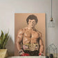 1pc, Boxing Champion Canvas Wall Art