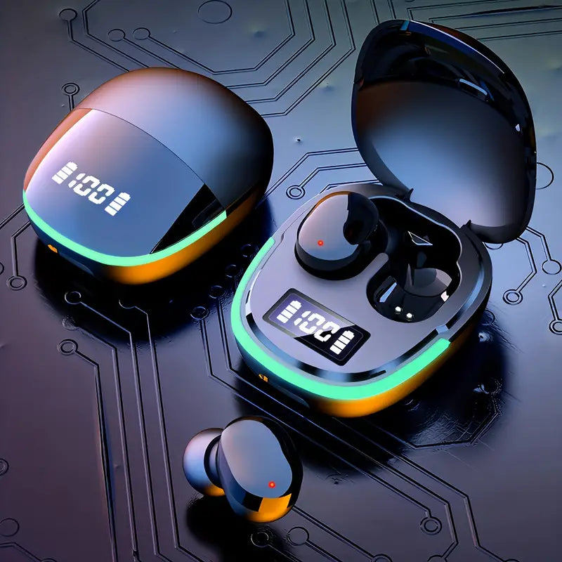 2024 Touch Control Wireless Earbuds with LED Display