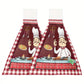 2pcs Happy Chef Pattern Dish Towels