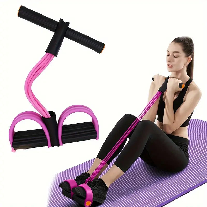 6-Tube Elastic Yoga Pedal Pull Rope