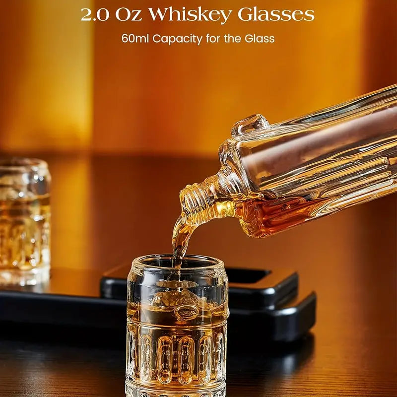 Gifts For Men Dad, Whiskey Decanter With Shot Glass