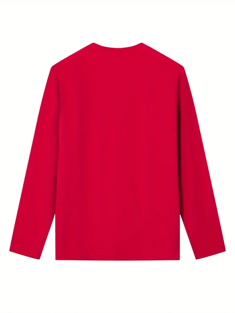 🔥"It Is What It Is"🔥 Women's Casual Monogram Print Long Sleeve T-Shirt