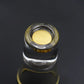 6pcs 15ml/2oz Golden Accent Mini Shot Glasses