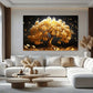 Golden Tree of Life Canvas Wall Art Poster