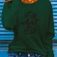 🔥"It Is What It Is"🔥 Women's Casual Monogram Print Long Sleeve T-Shirt