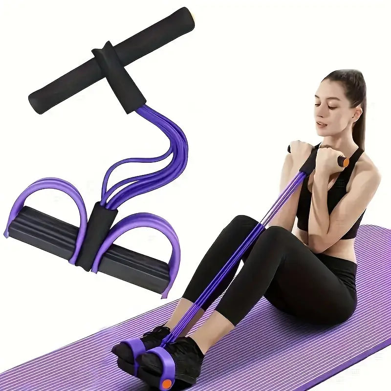 6-Tube Elastic Yoga Pedal Pull Rope