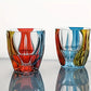 Czech Crystal Colored Wine Set