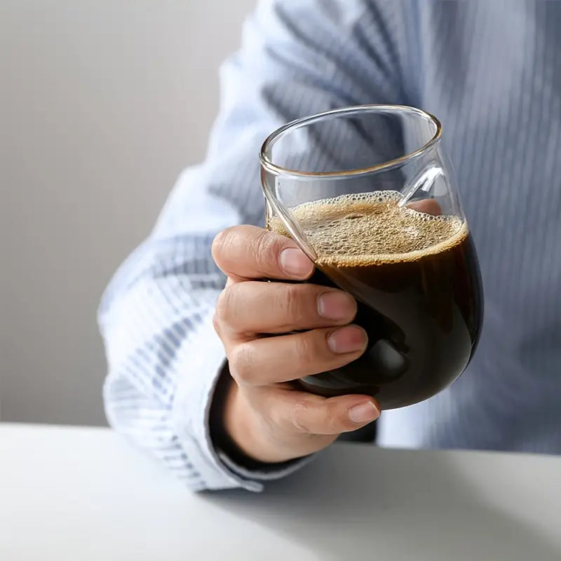 Versatile Japanese-Inspired Glass Cup for Cocktails