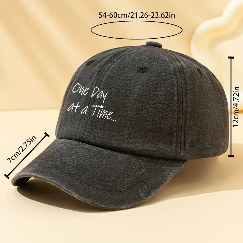 Men's Baseball Cap - ONE DAY AT A TIME