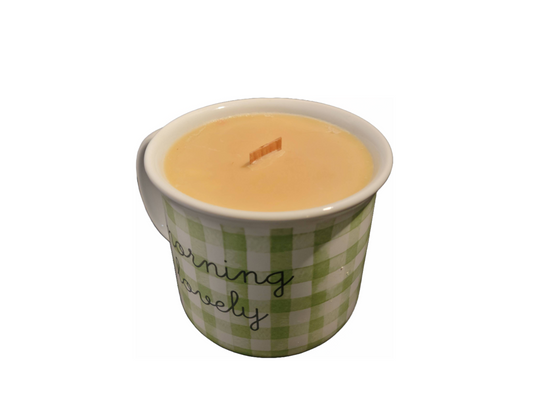 Morning Lovely Coffee Shop Mug Soy Candle