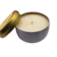 Gold Stone Tin Candle