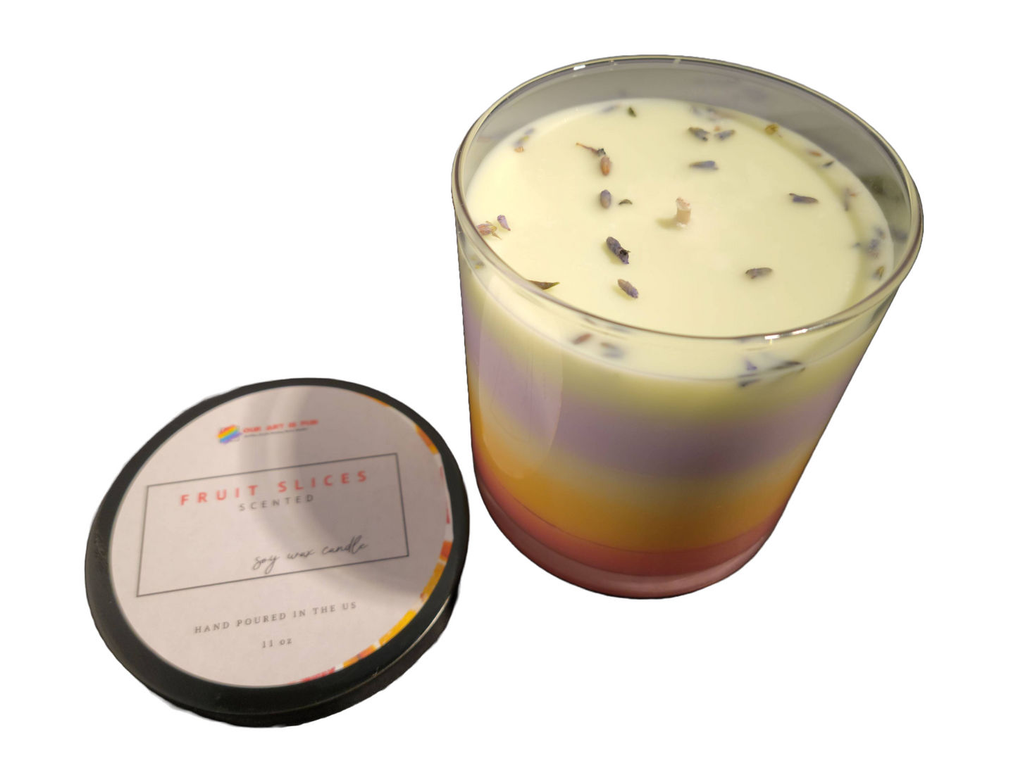 Fruit Slices Soy Candle