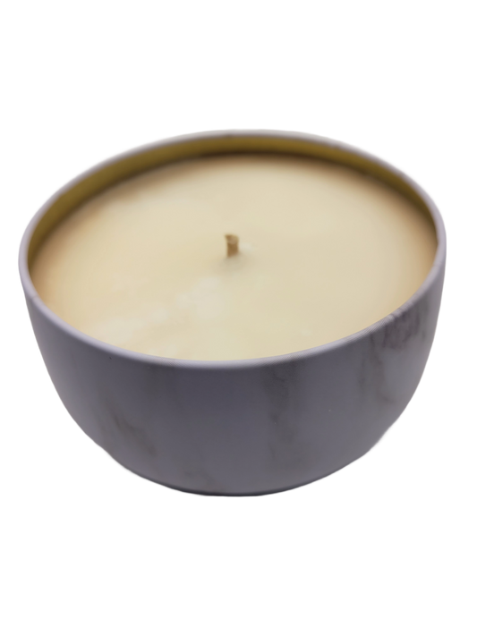 Gold Stone Tin Candle