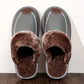 Men's Warm Fleece Cozy Slides