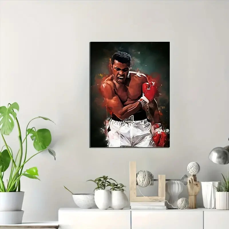 Boxing Legend Canvas Art Print, 12x16" - Frameless