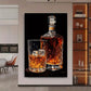 Frameless Whiskey Canvas Wall Art Poster