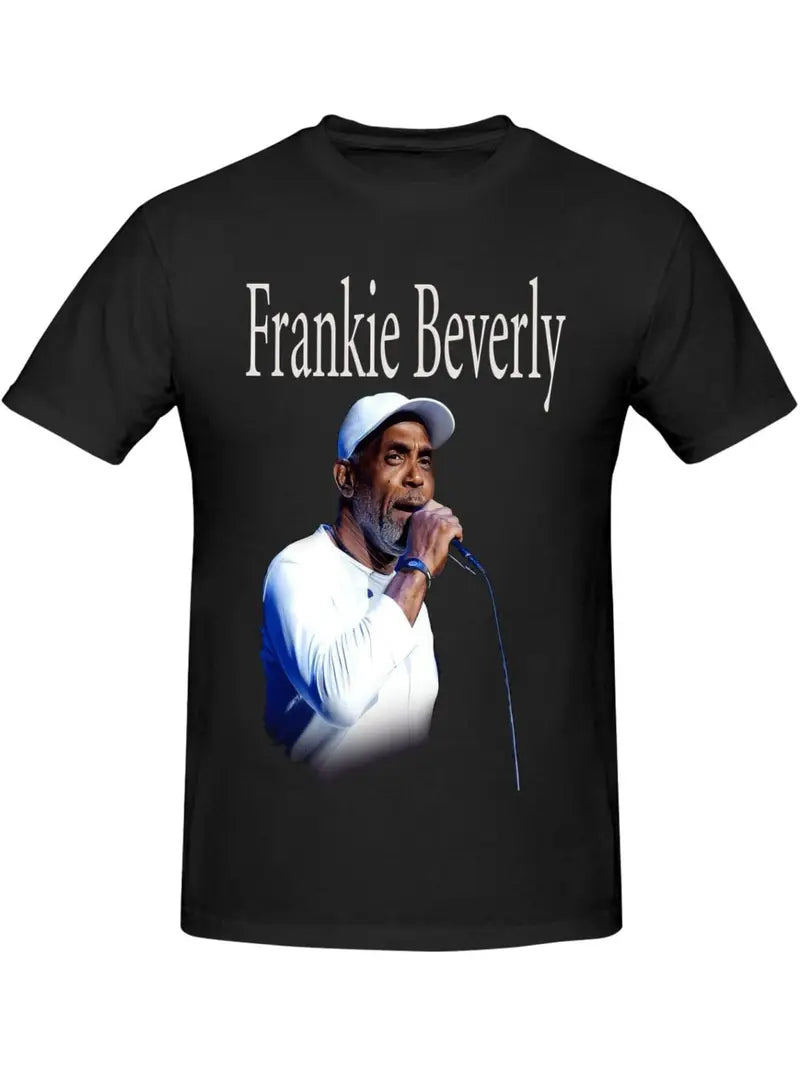 1pc Frankie Beverly Men's Casual Cotton T-Shirt