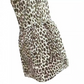 Casual Leopard V-Neck Long-Sleeve Loose Dress