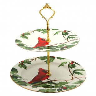 Red Cardinal 2 tier server tray