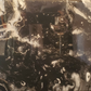 Black White Acrylic Pour